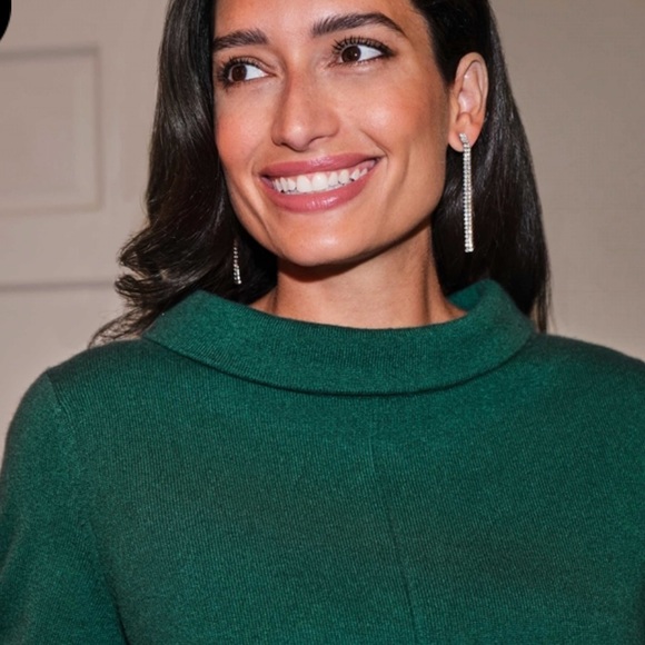 NWT Pure Collection 100% Cashmere Bardot Sweater Cinnamon Brown Size 18 - Picture 9 of 9